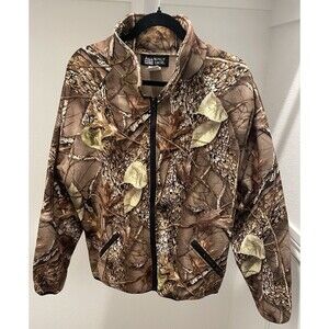 WFS Burly Camo XL Jacket Hunting Outdoors Casual Full Zip Pockets